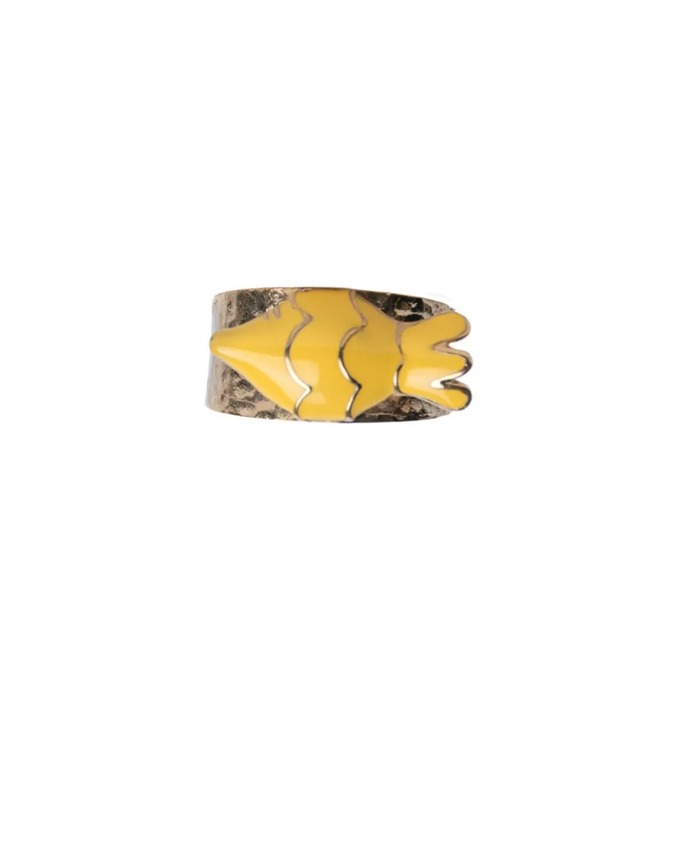 TA-DAAN Greta Fish Adjustable Ring