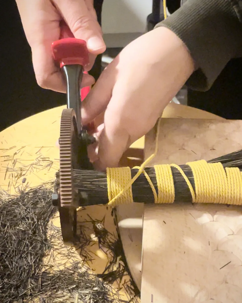 TA-DAAN Handy Cleaning Arenga Broom