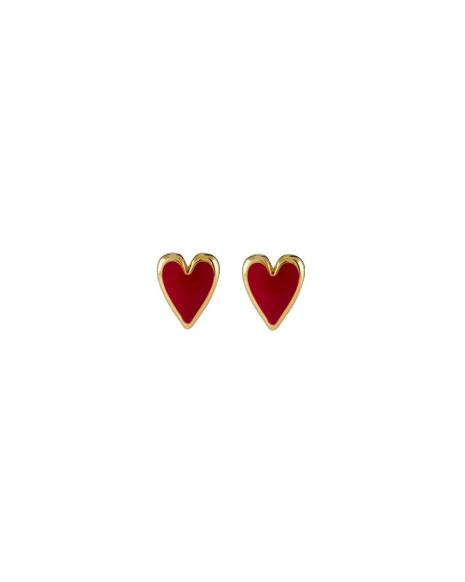 TA-DAAN Heart mini stud earring