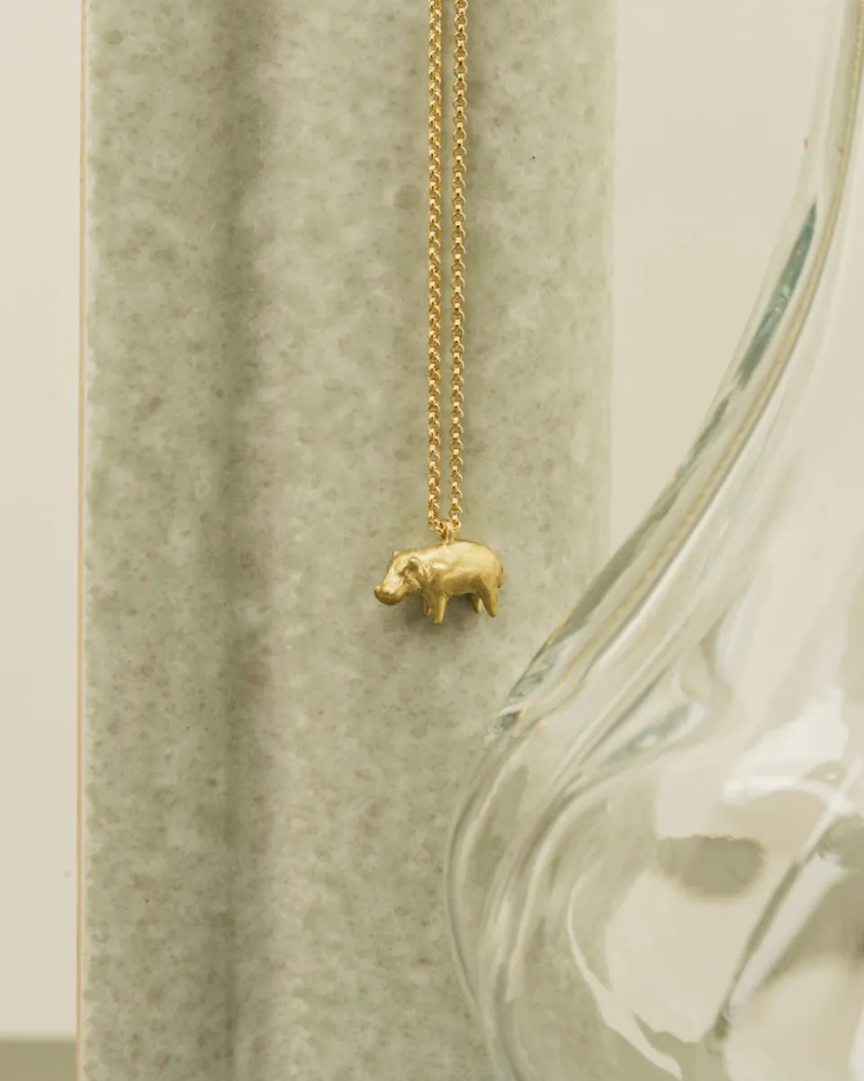 TA-DAAN Hippo Necklace