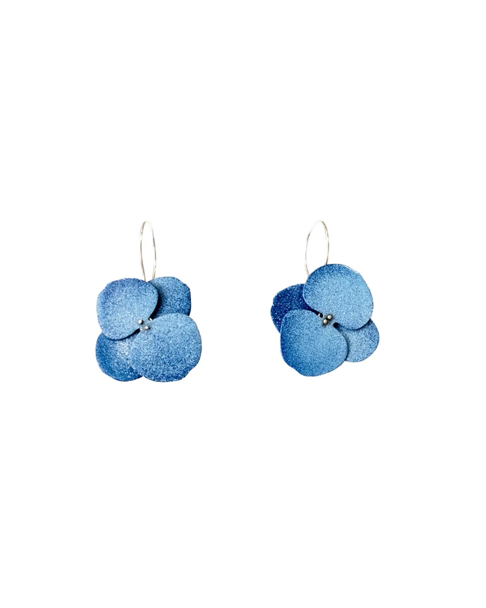 TA-DAAN Hortensia herbarium Earrings