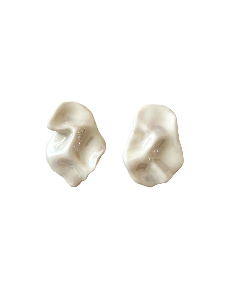 TA-DAAN Iris Ceramic Earrings