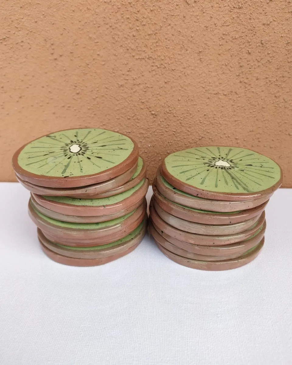 TA-DAAN Kiwi Coaster - Set of 2