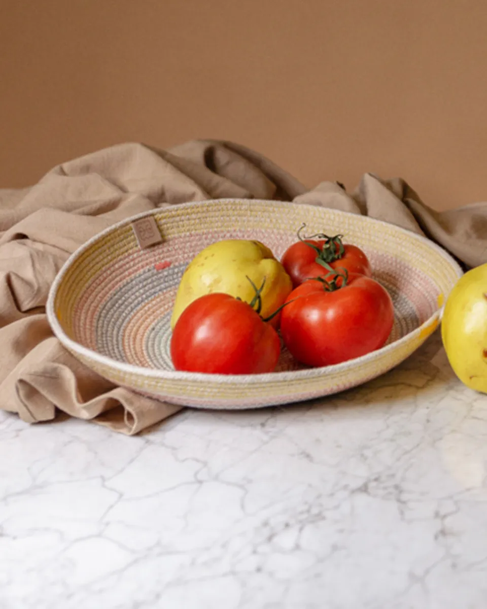 TA-DAAN Klee Cotton Fruit Plate
