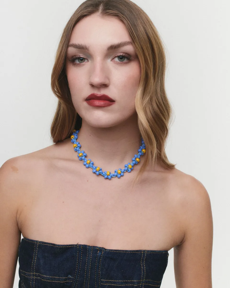 TA-DAAN Large Glass Beads Fleur Versatile