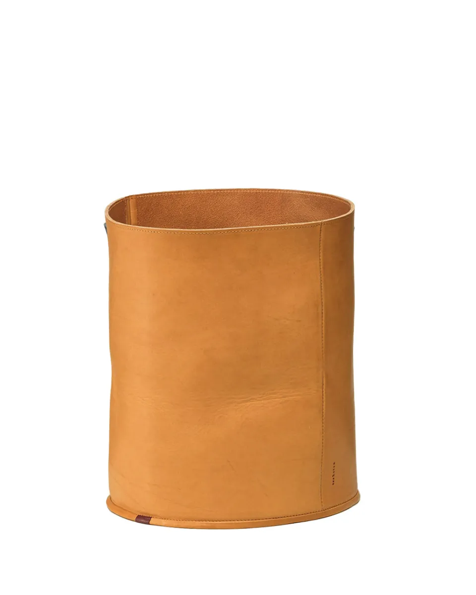 TA-DAAN Leather Basket L