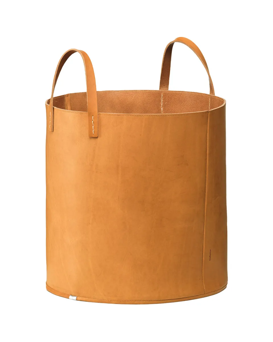 TA-DAAN Leather Basket XL