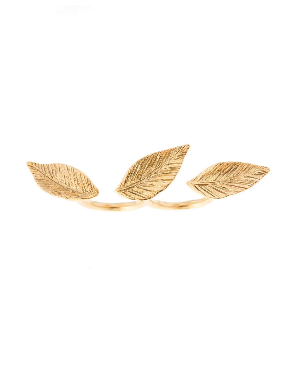 TA-DAAN Leaves Ring