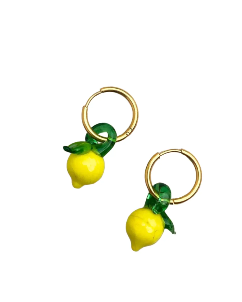 TA-DAAN Lemon Sorrento Earrings