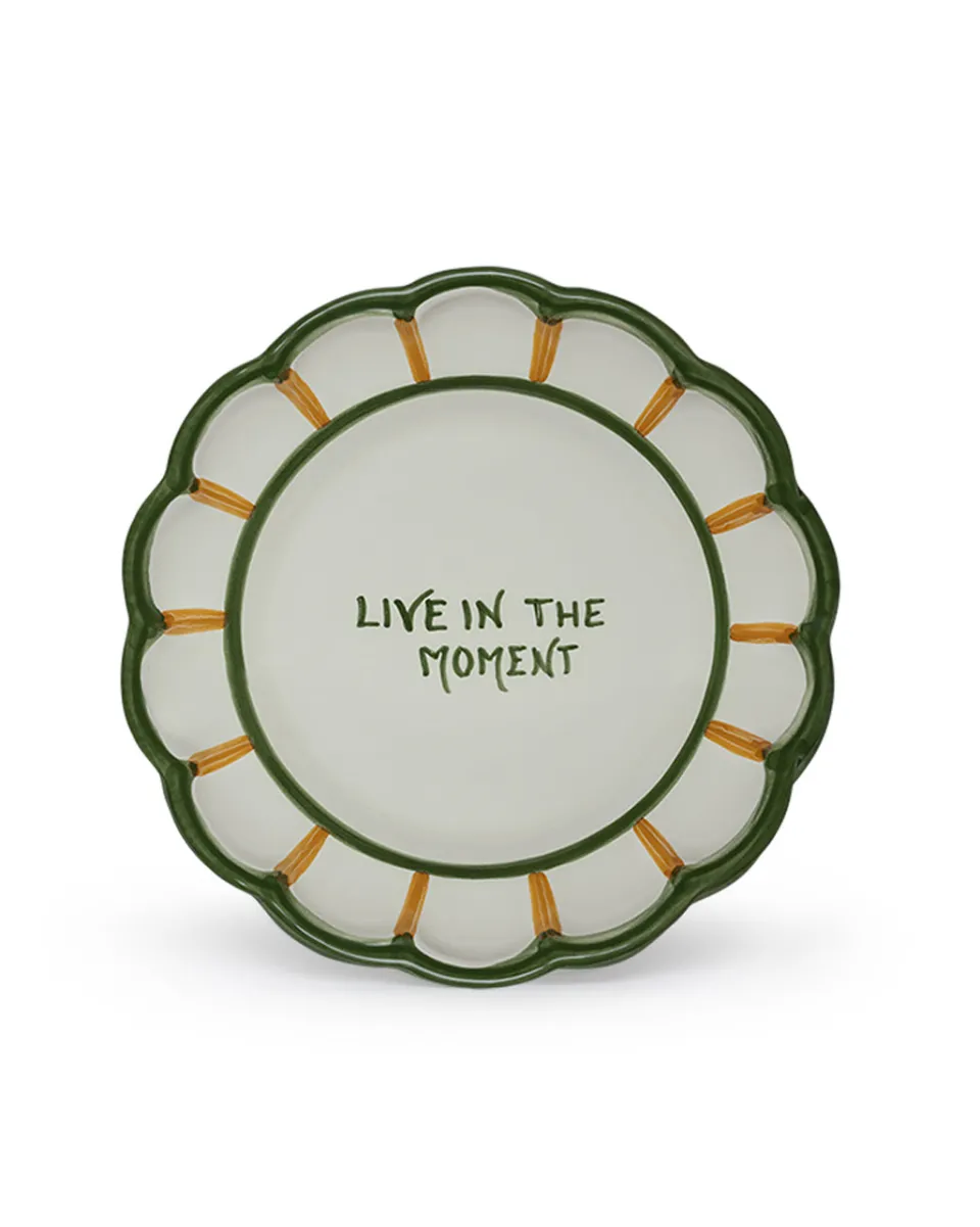 TA-DAAN Live in the moment Dessert Plate