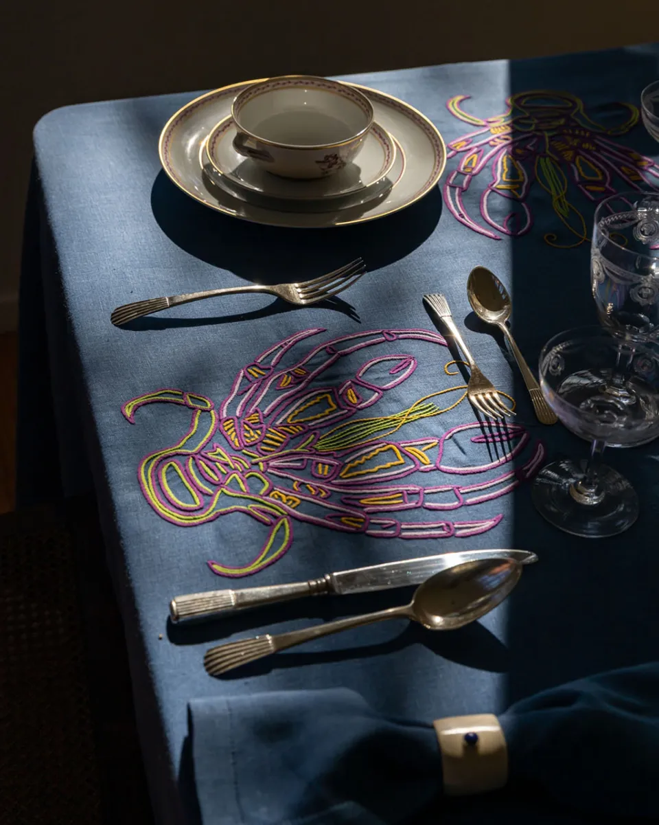 TA-DAAN Lobster Tablecloth