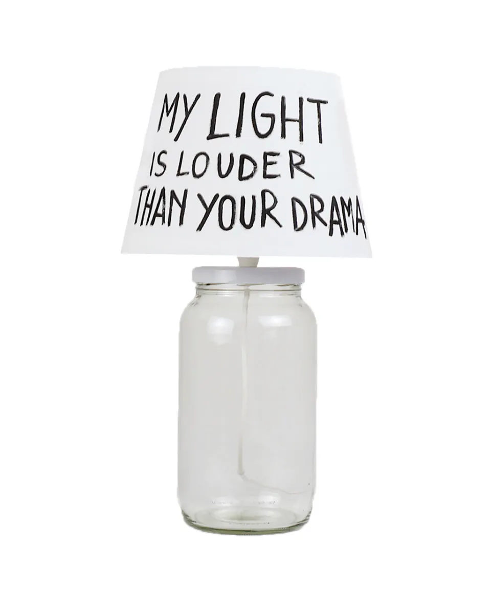 TA-DAAN “Louder than your drama" Barattoluce Lamp