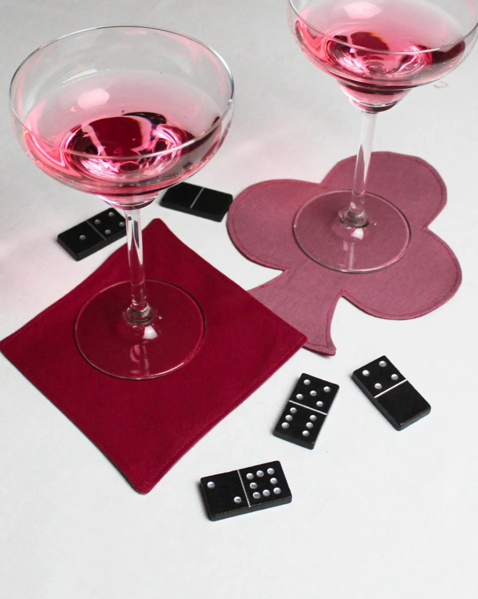 TA-DAAN Lucky You cocktail napkins - Set of 4