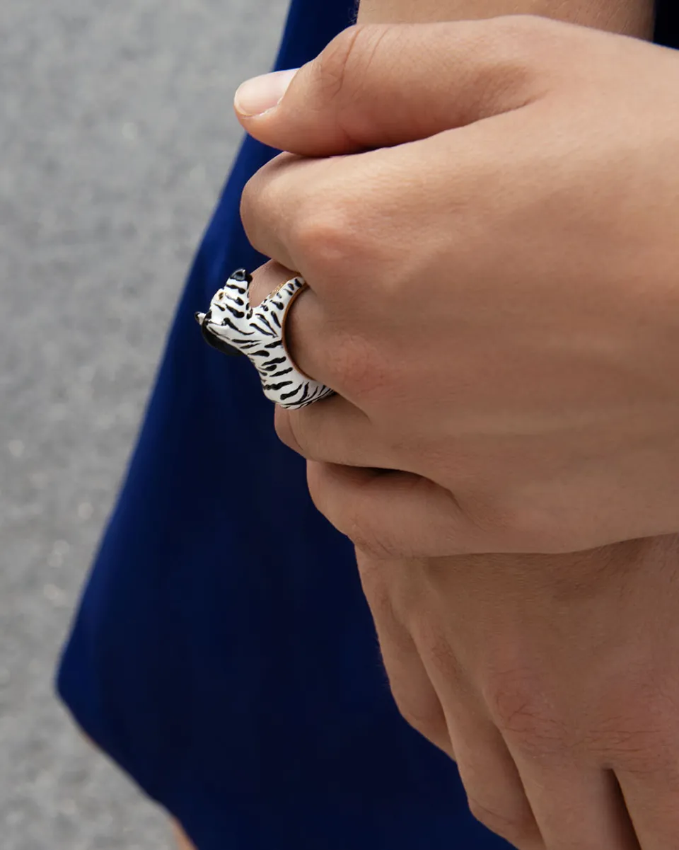 TA-DAAN Marta Zebra Ring