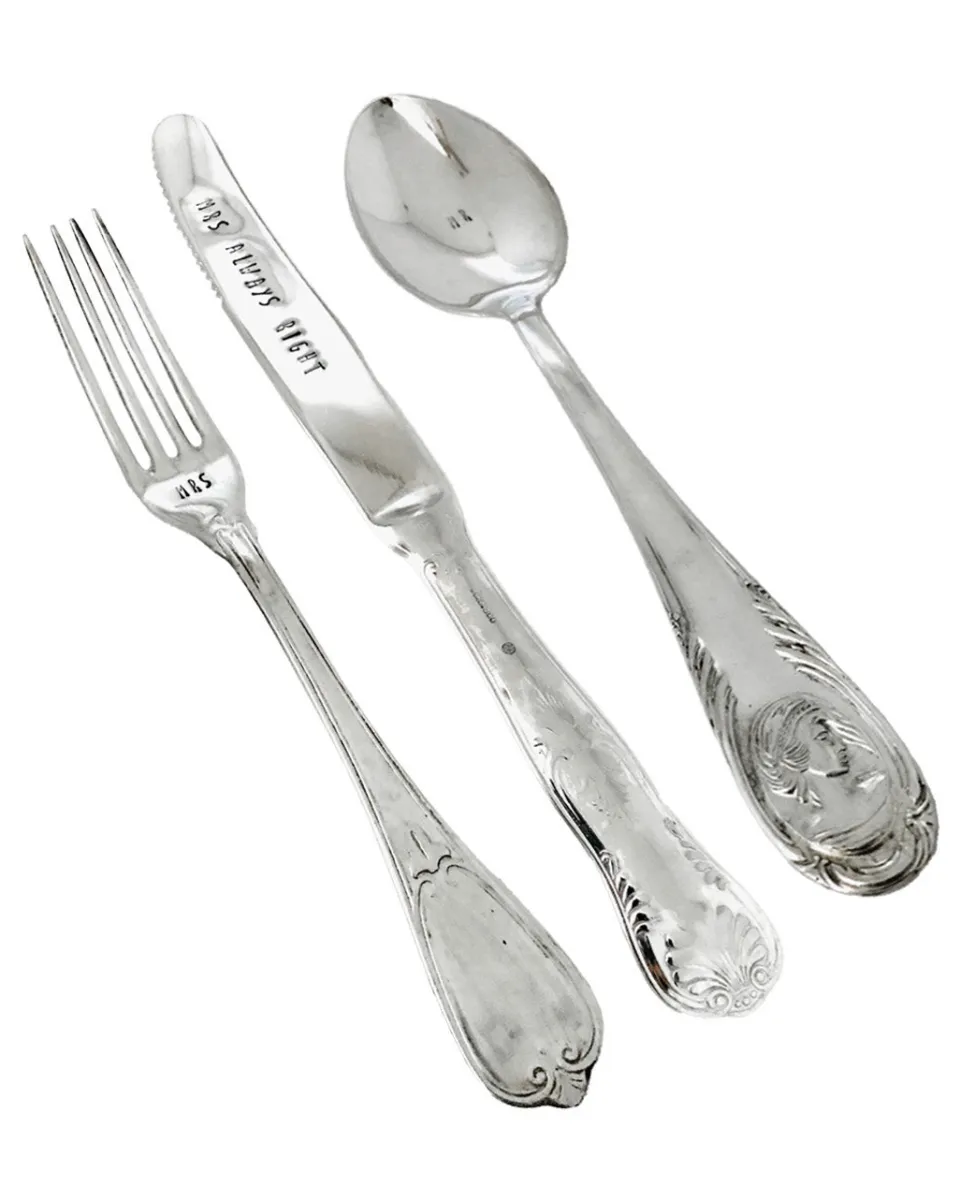 TA-DAAN Mr & Mrs Cutlery MIX- Set of 6
