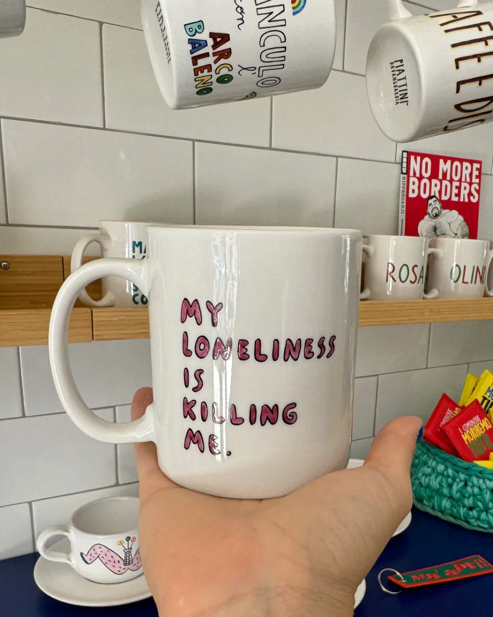 TA-DAAN My Loneliness is killing me mug