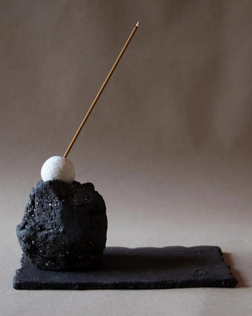 TA-DAAN Nomad Luna - Rising moon incense burner