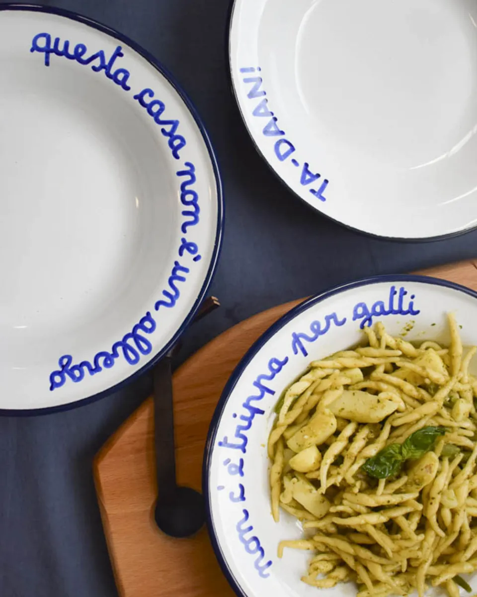 TA-DAAN Non c'è trippa per gatti enamel deep plate