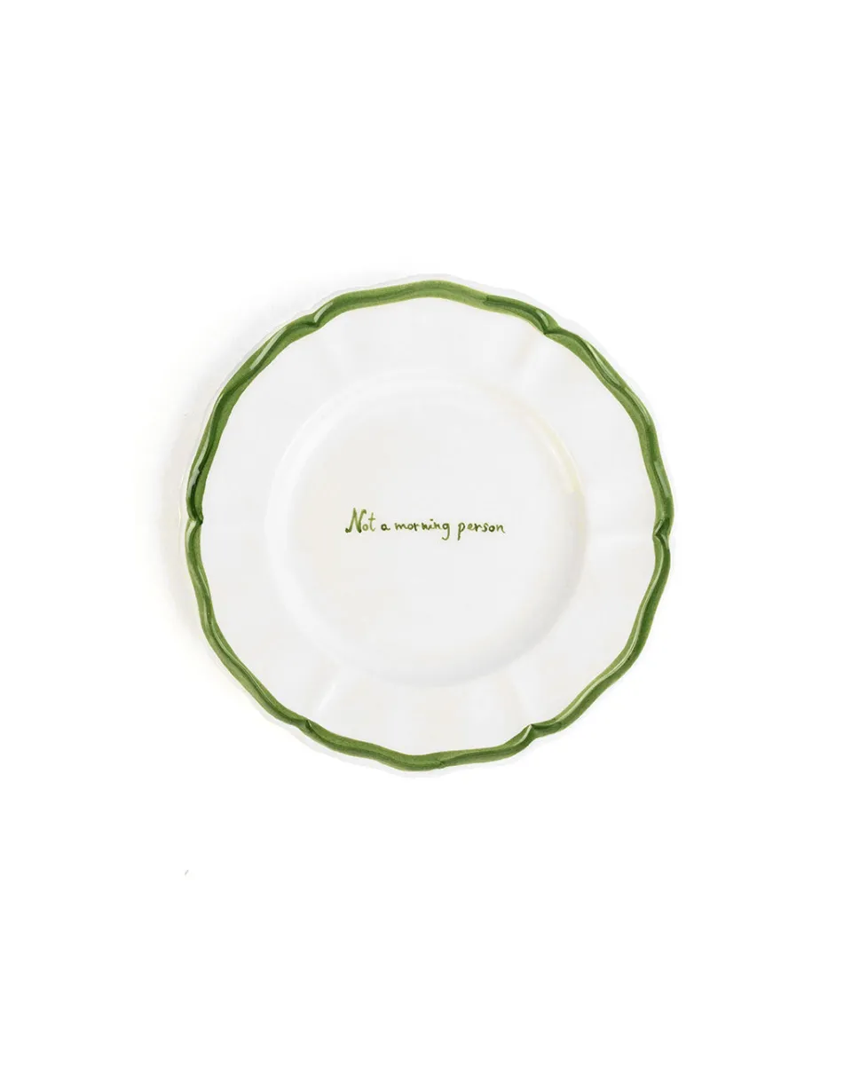 TA-DAAN Not a morning person plate