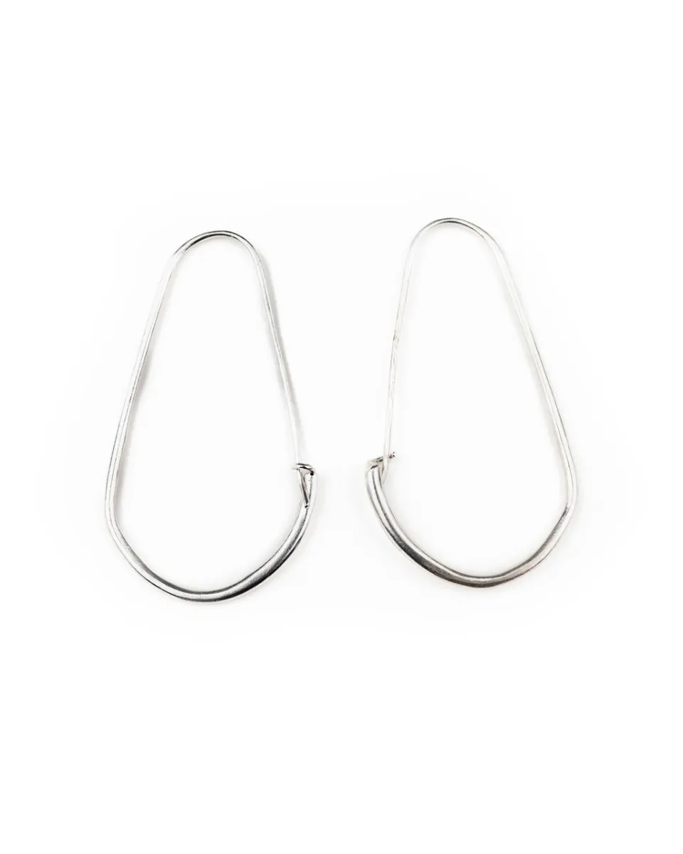 TA-DAAN Oval Hoops Earrings