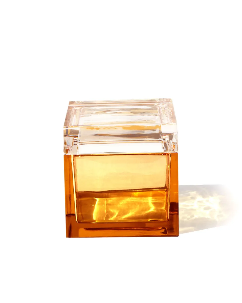 TA-DAAN PALMI Mixed Crystal Glass Box