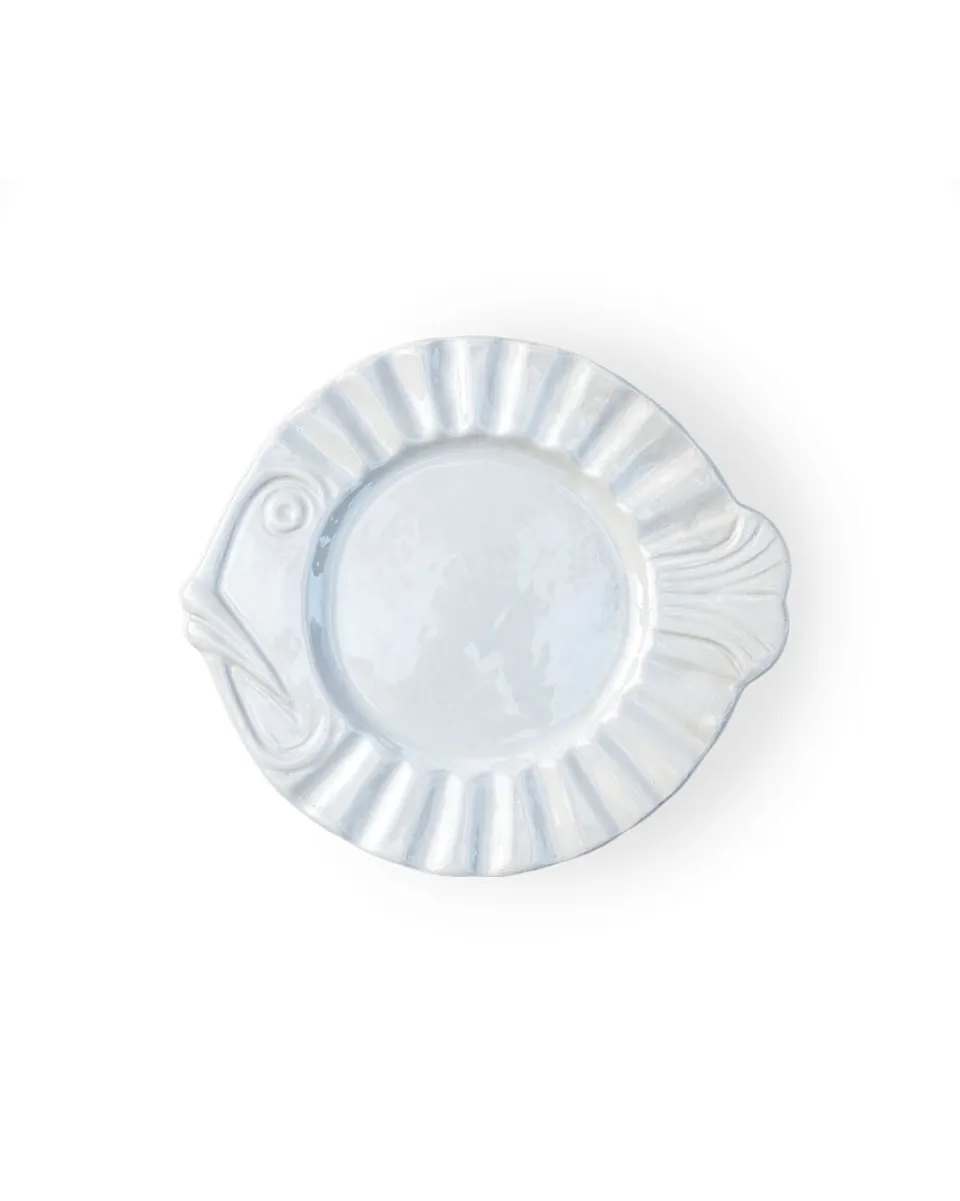 TA-DAAN Pampelonne white fish plate