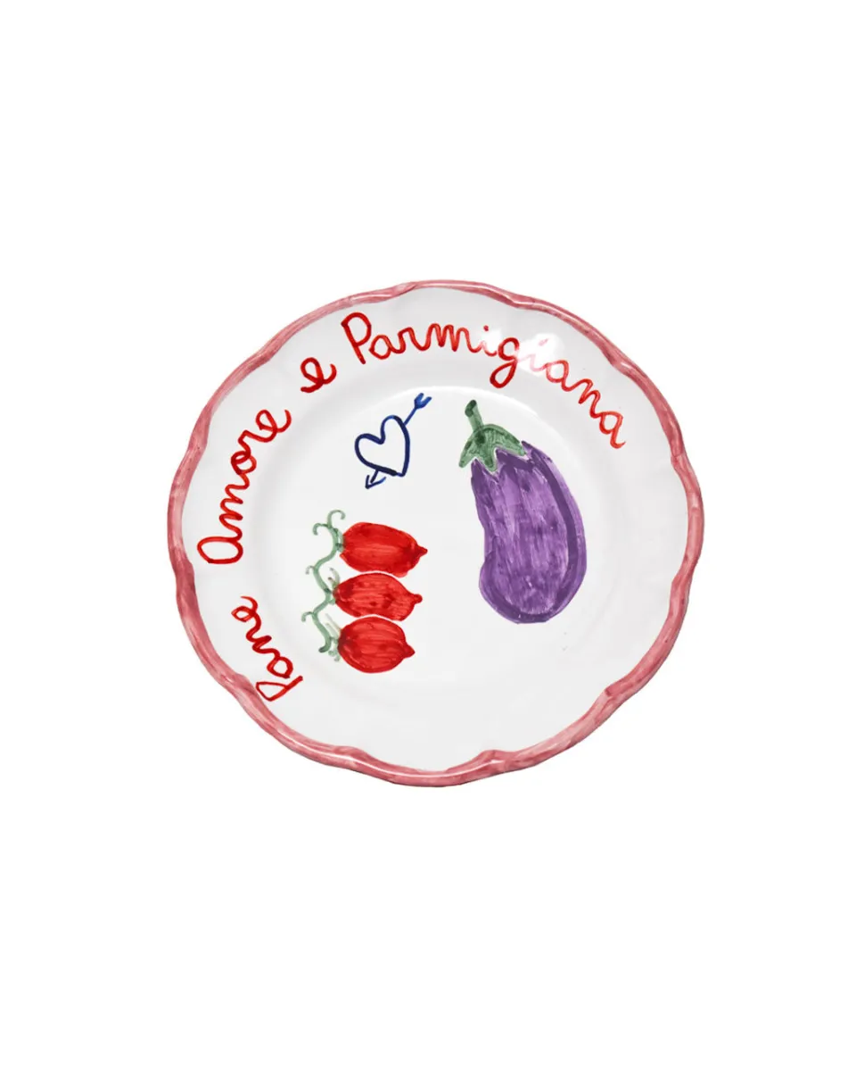 TA-DAAN Pane, amore e Parmigiana Plate