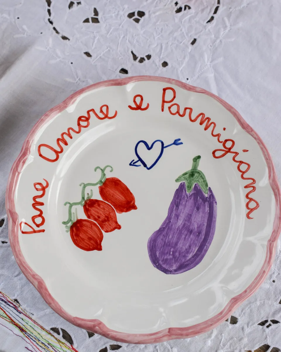 TA-DAAN Pane, amore e Parmigiana Plate