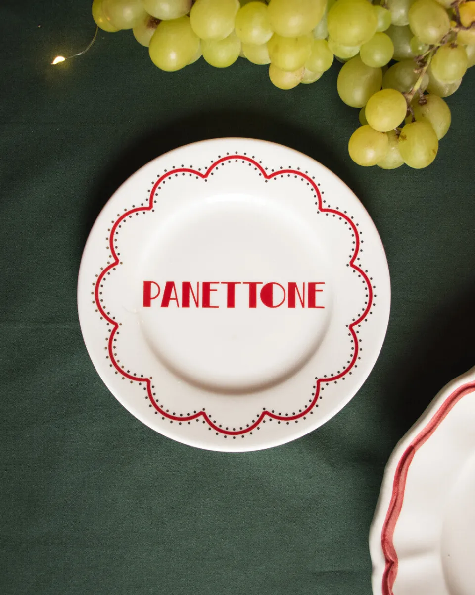 TA-DAAN Panettone bread plate
