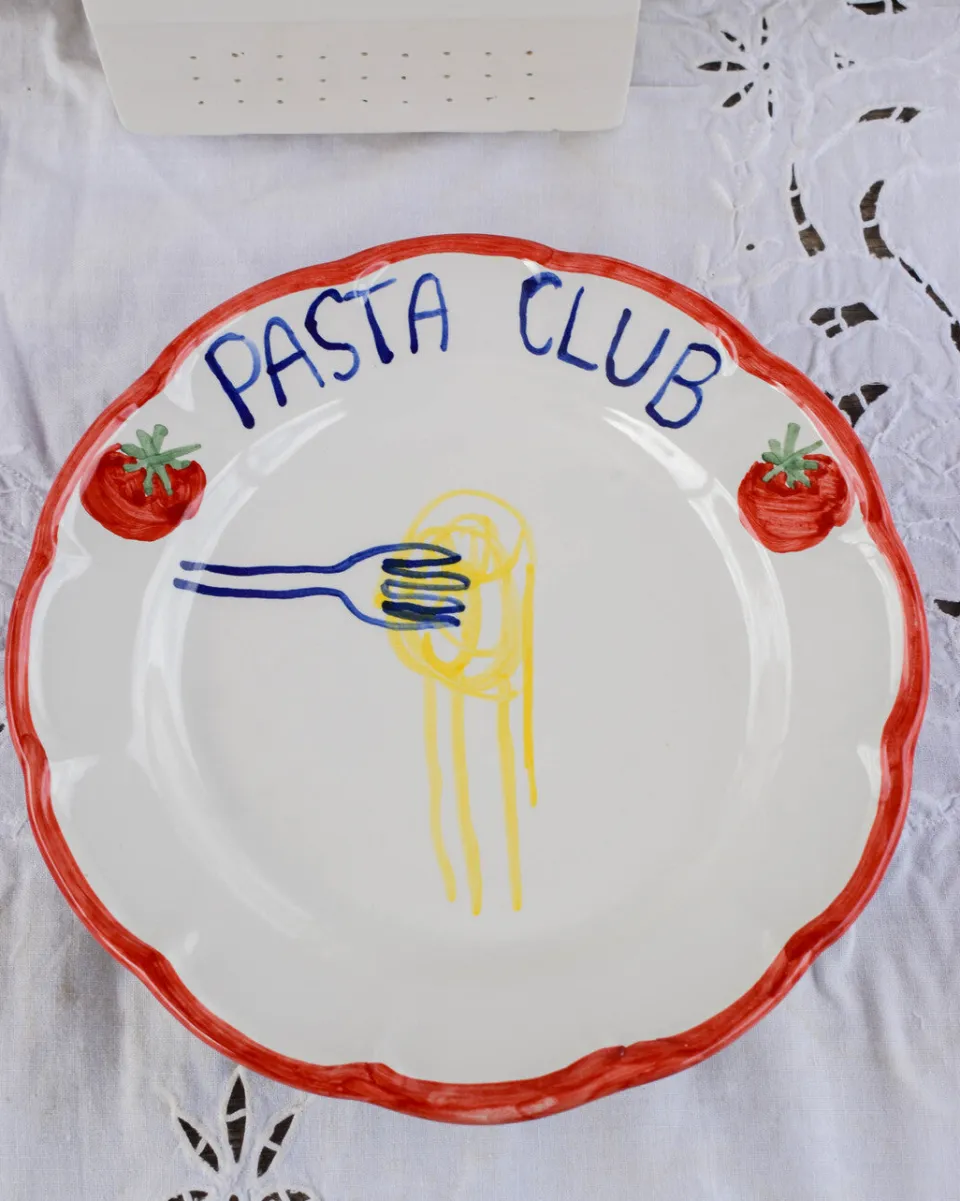 TA-DAAN Pasta Club Plate