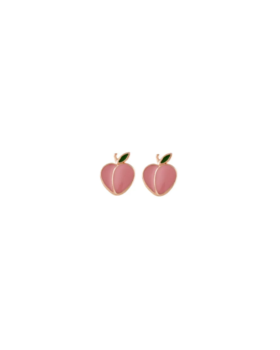 TA-DAAN Peach mini stud earring