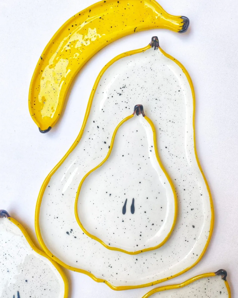 TA-DAAN Pear Small Plate