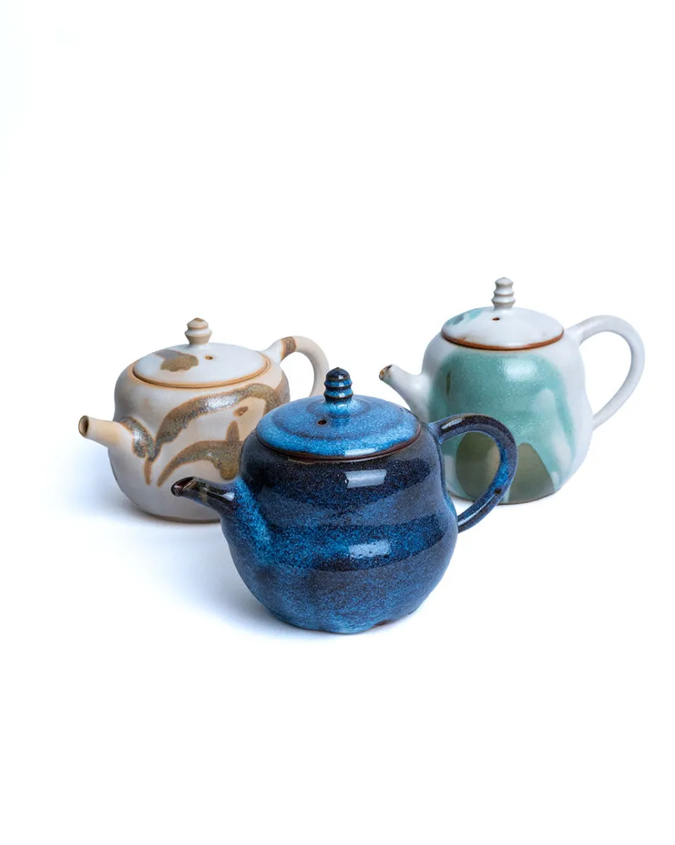 TA-DAAN Pear Teapot with filter