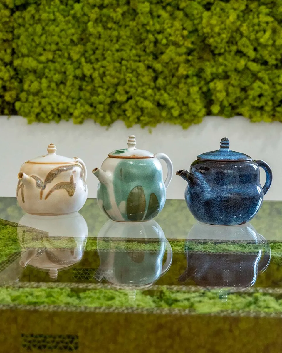 TA-DAAN Pear Teapot with filter