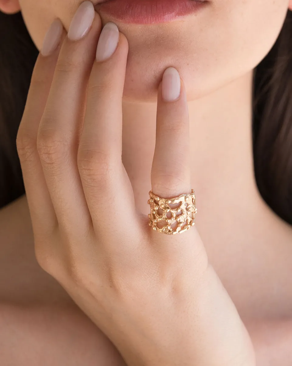 TA-DAAN Pebbles ring
