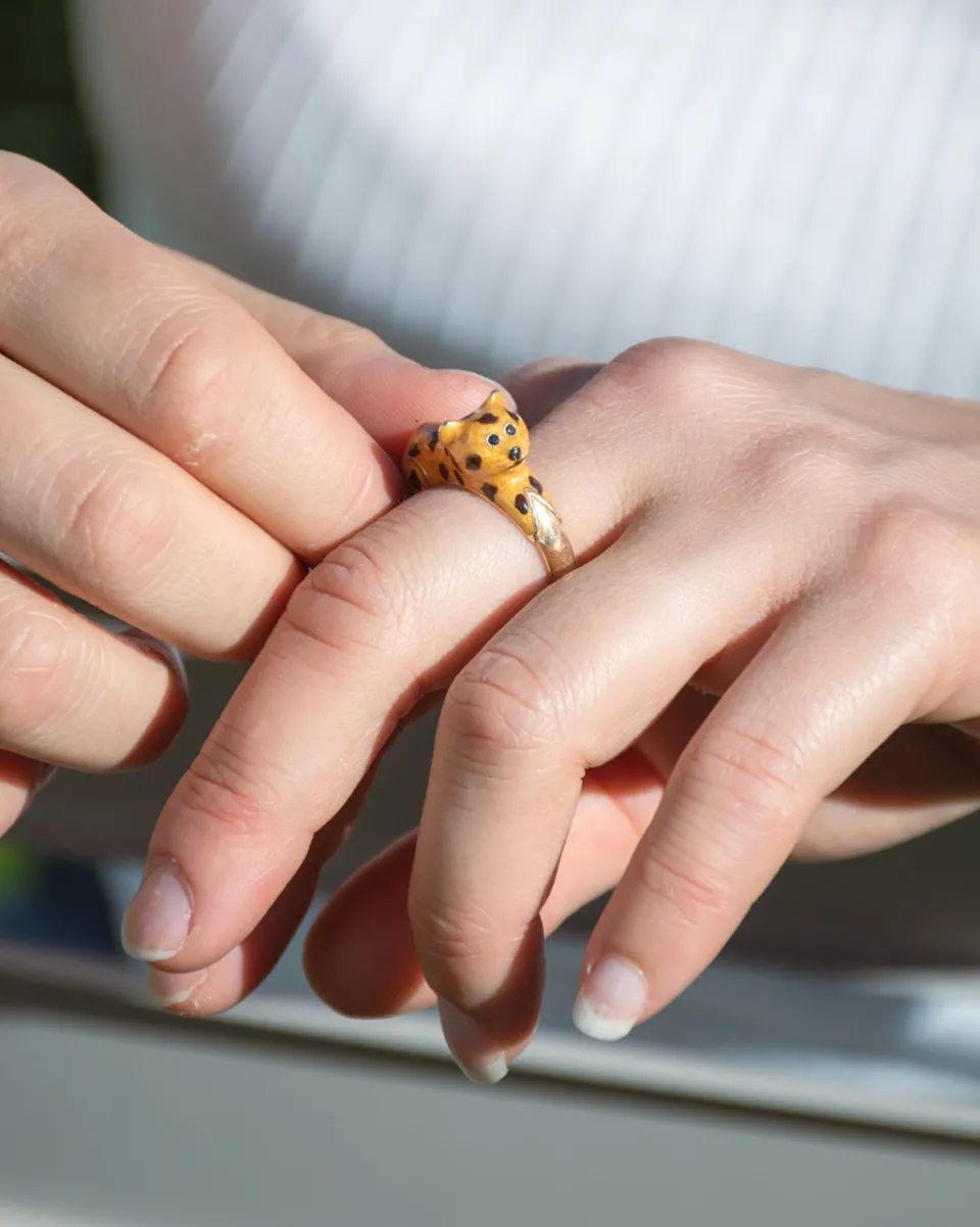 TA-DAAN Piero Leopard Ring