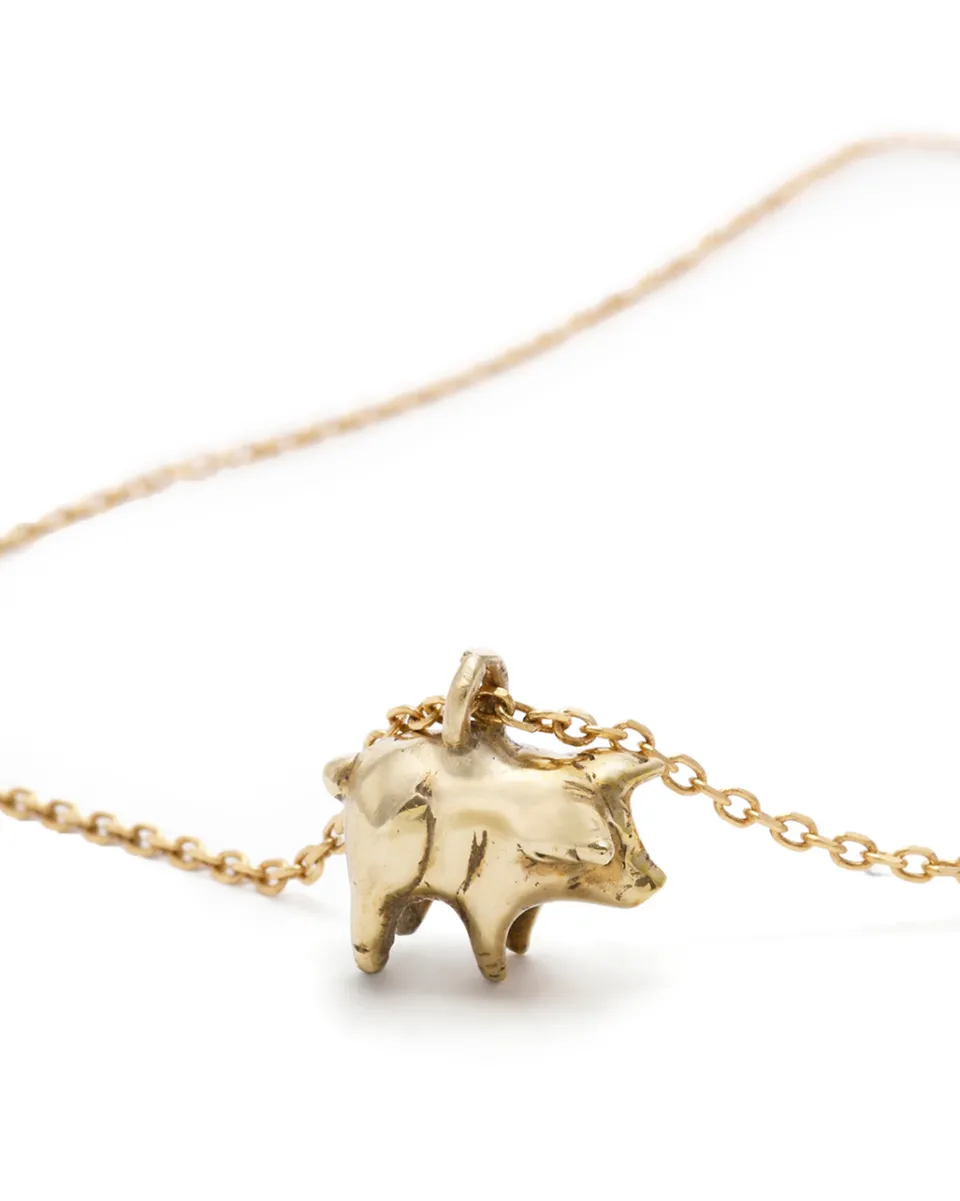 TA-DAAN Piglet Necklace