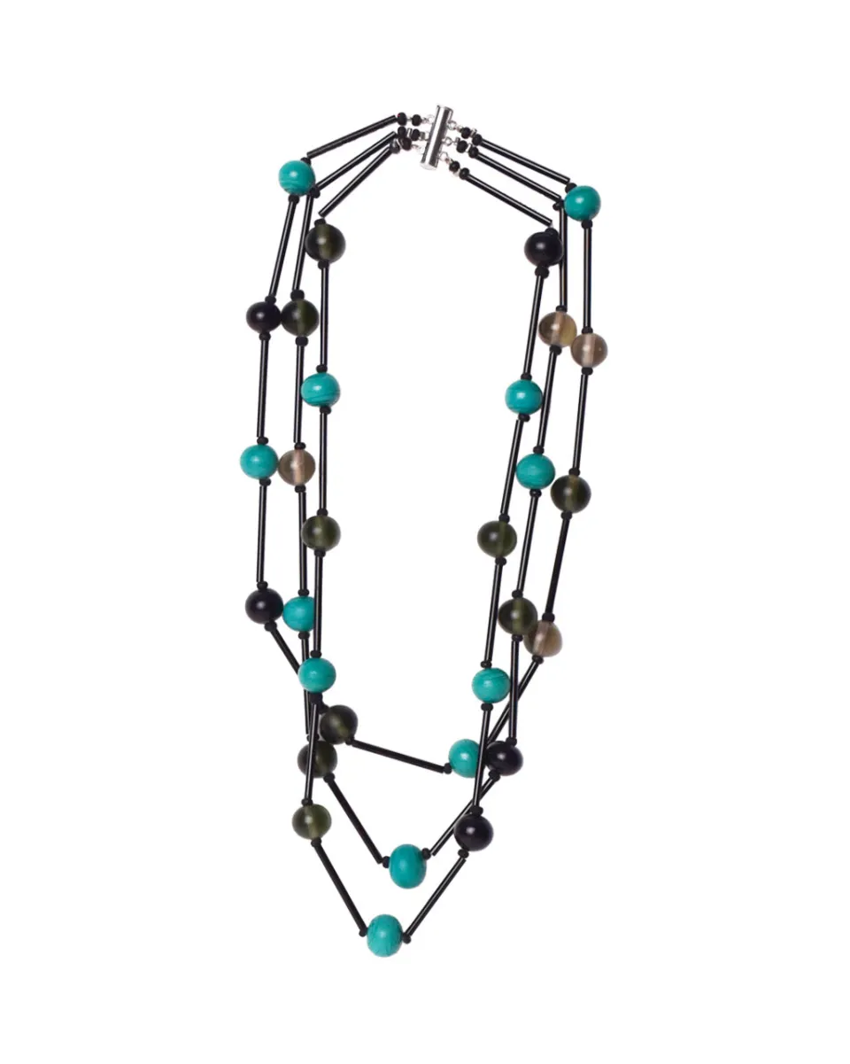 TA-DAAN Pive Green Necklace