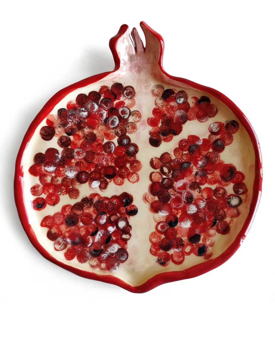 TA-DAAN Pomegranate Large Plate