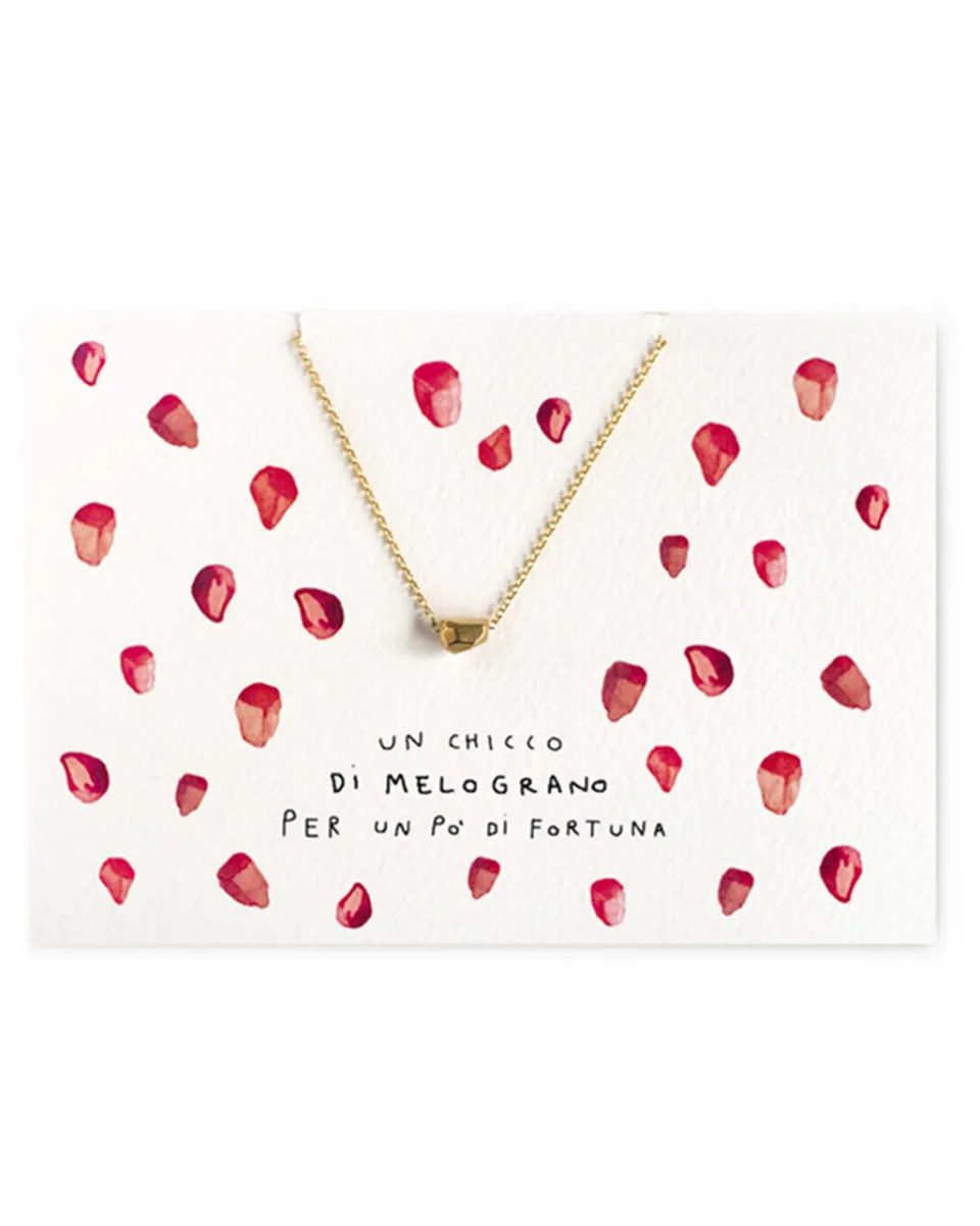 TA-DAAN Pomegranate Seed Necklace