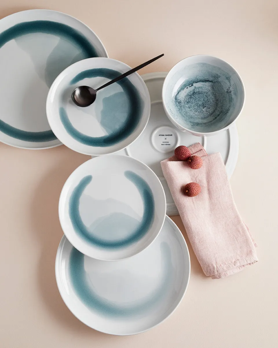 TA-DAAN POOL porcelain small plates MIX - Set of 6 (-22%)