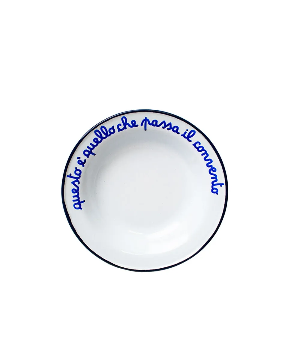 TA-DAAN Questo è quello che passa il convento enamel deep plate