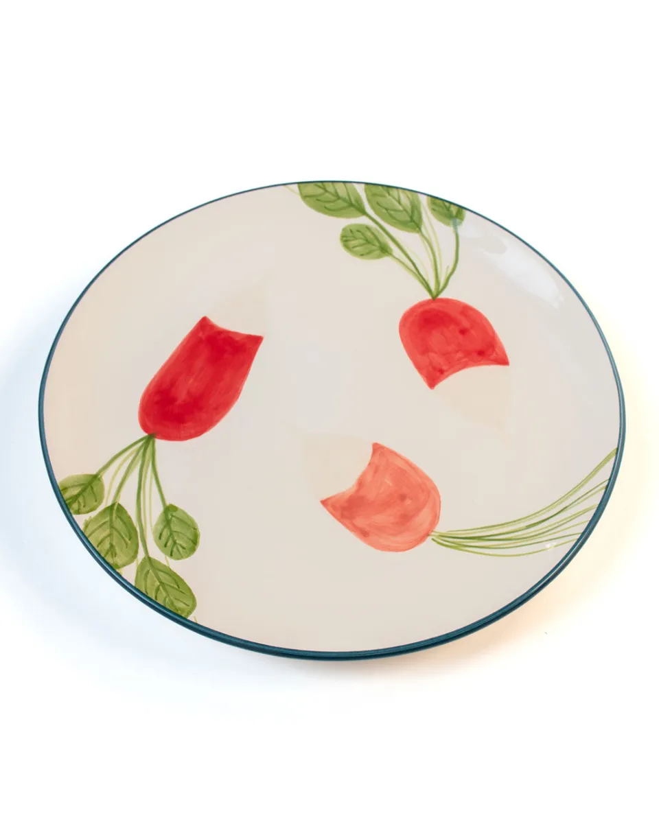 TA-DAAN Radish Large Plate