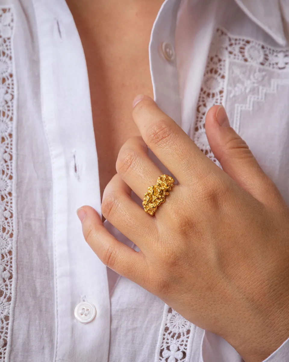 TA-DAAN Rain Signet Ring III