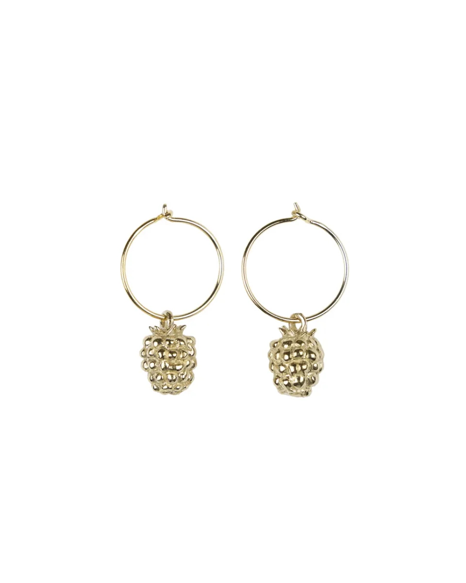 TA-DAAN Raspberry earrings