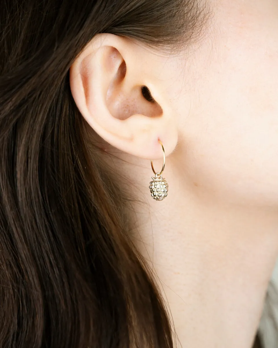 TA-DAAN Raspberry earrings