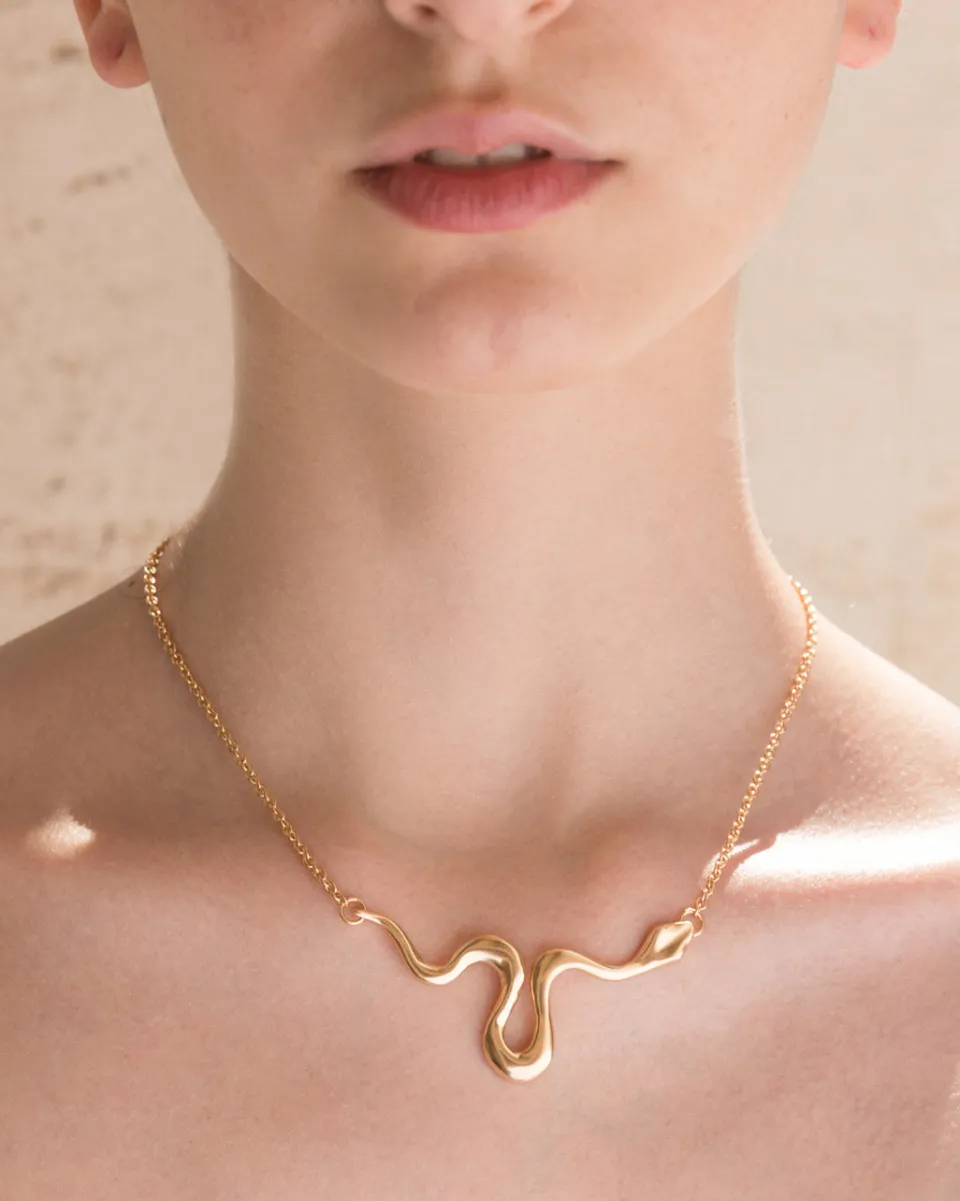 TA-DAAN Ribbon necklace