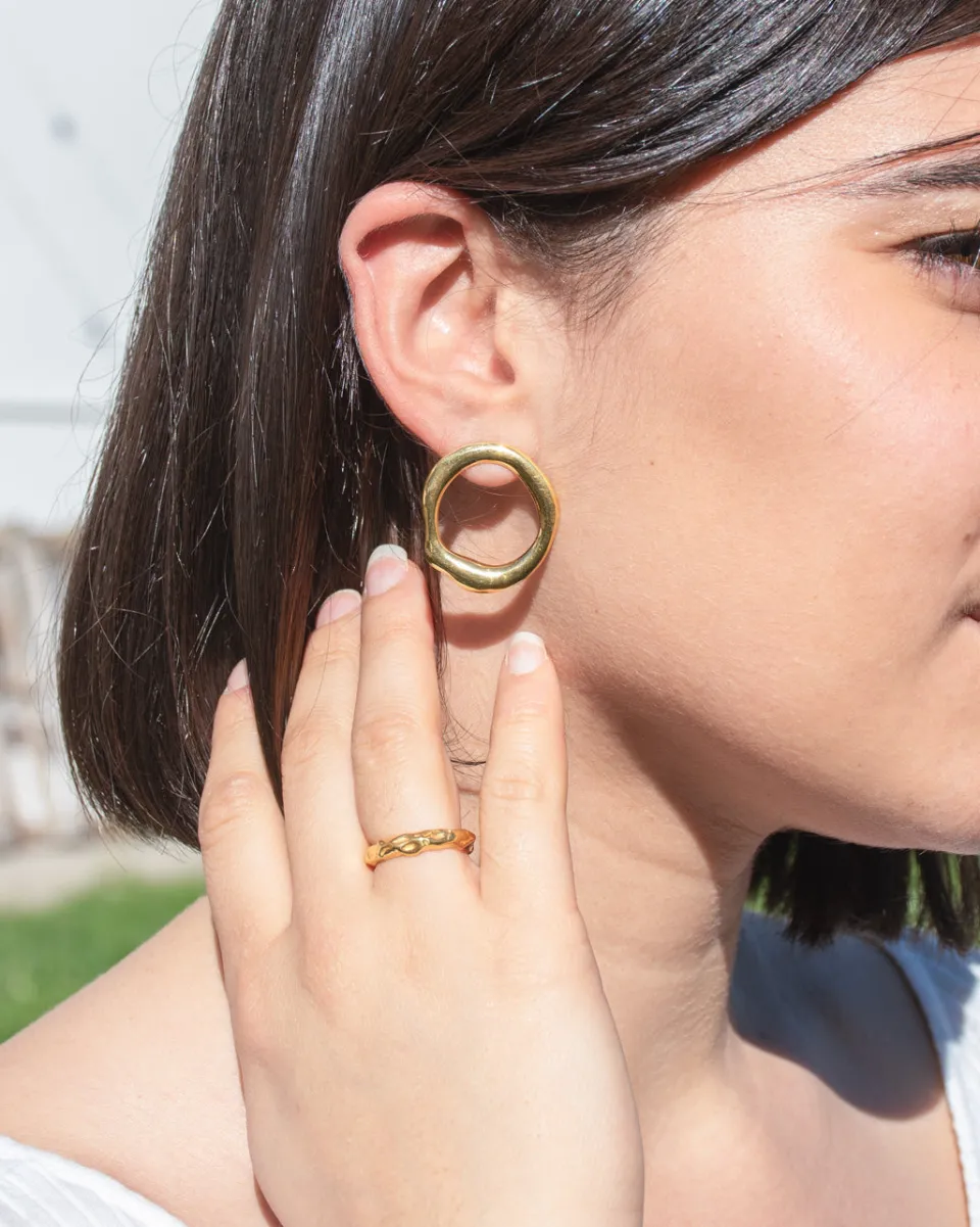 TA-DAAN Round Earrings