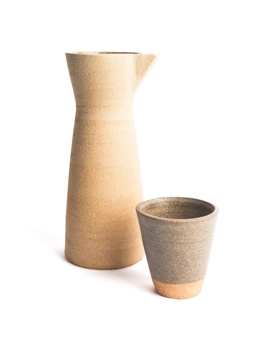 TA-DAAN Sable Pitcher and Four Coffee Cups (-17%)