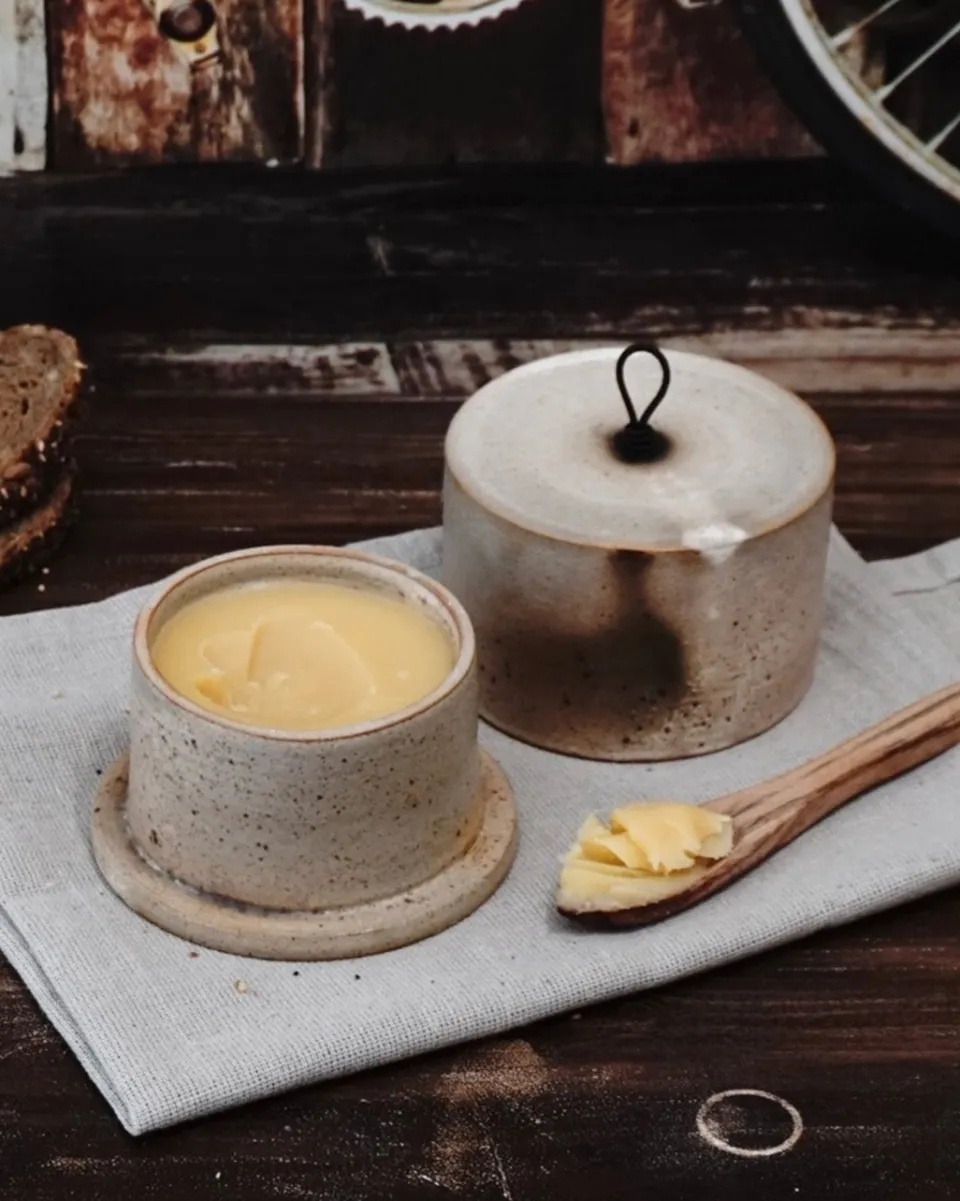 TA-DAAN Sand Butter Dish